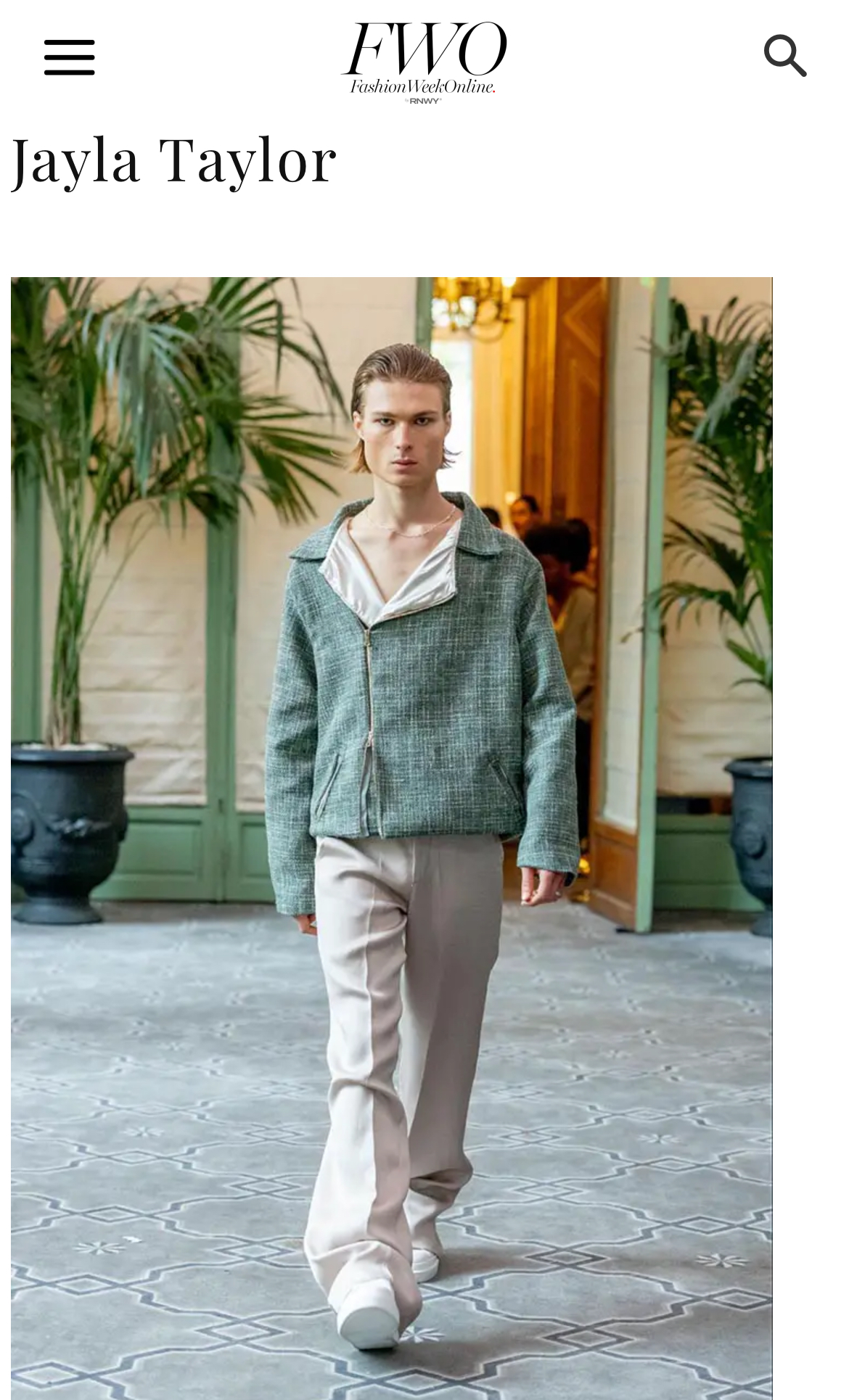 Paris Fashion Week 2024 Editorial